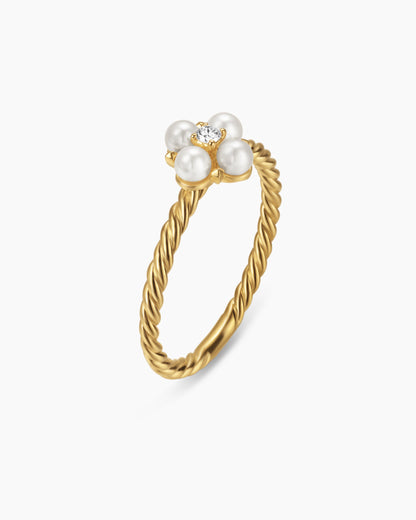 David Yurman Petite Modern Renaissance Pearl Ring David Yurman Women’s