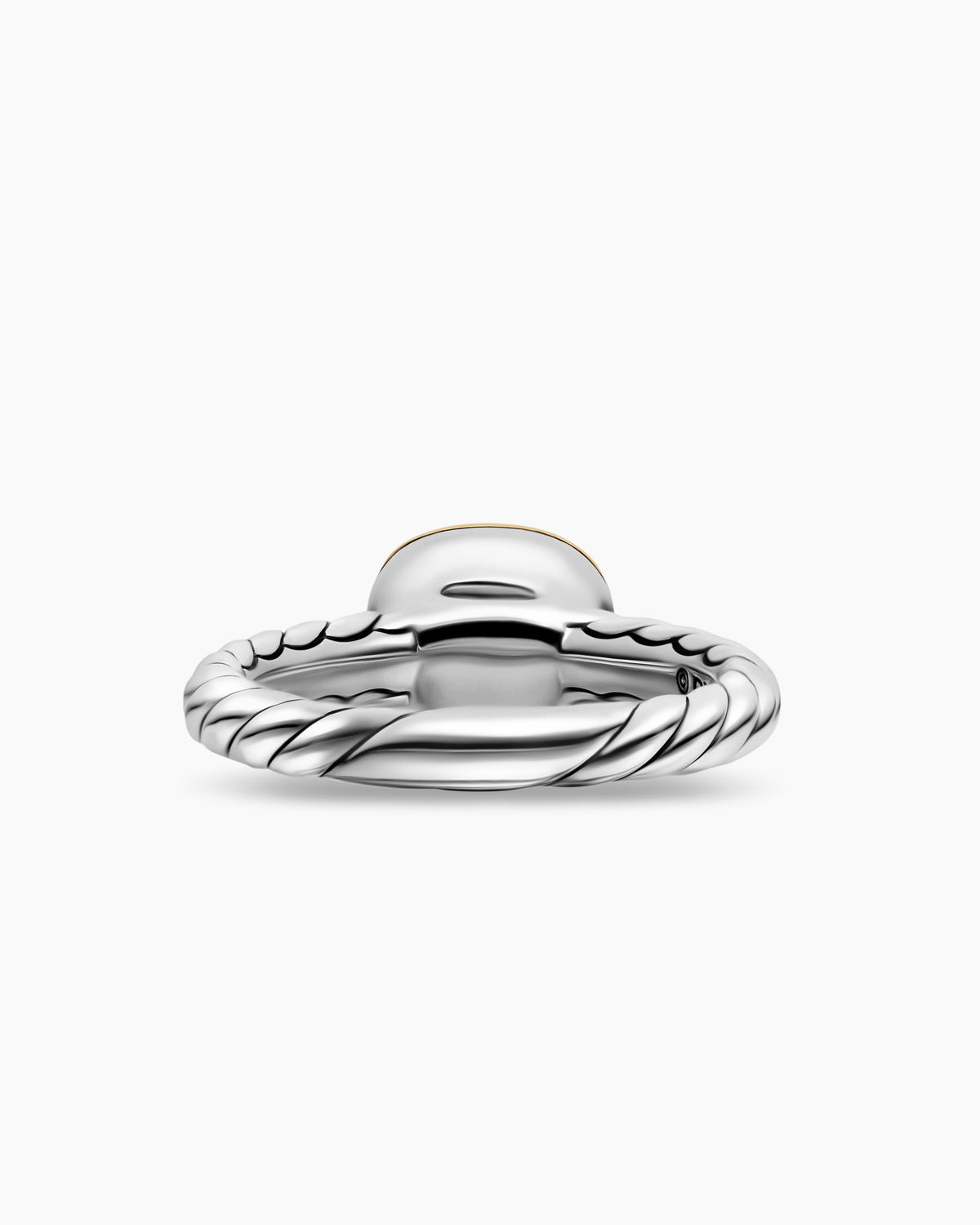 David Yurman DY Mercer Color Stone Ring in Sterling Silver with 18K Yellow Gold, 7mm David Yurman Women’s