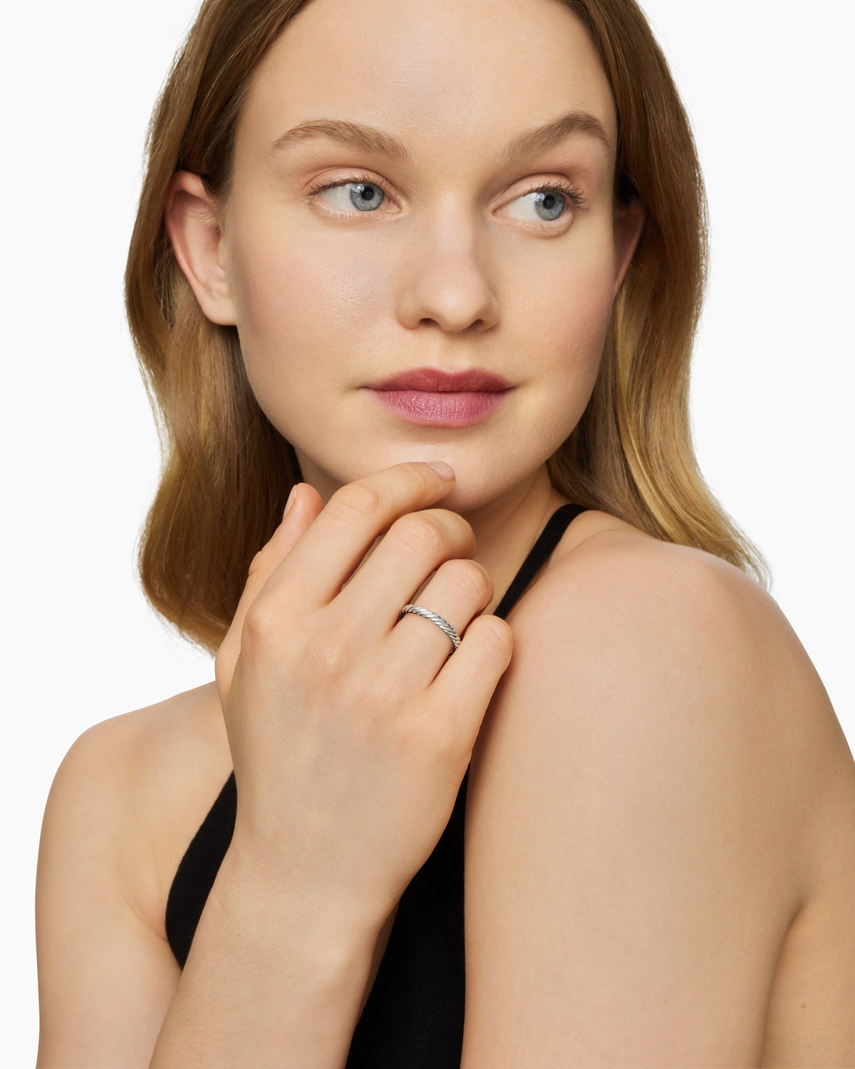 David Yurman Cable Collectibles Stack Ring David Yurman Women’s