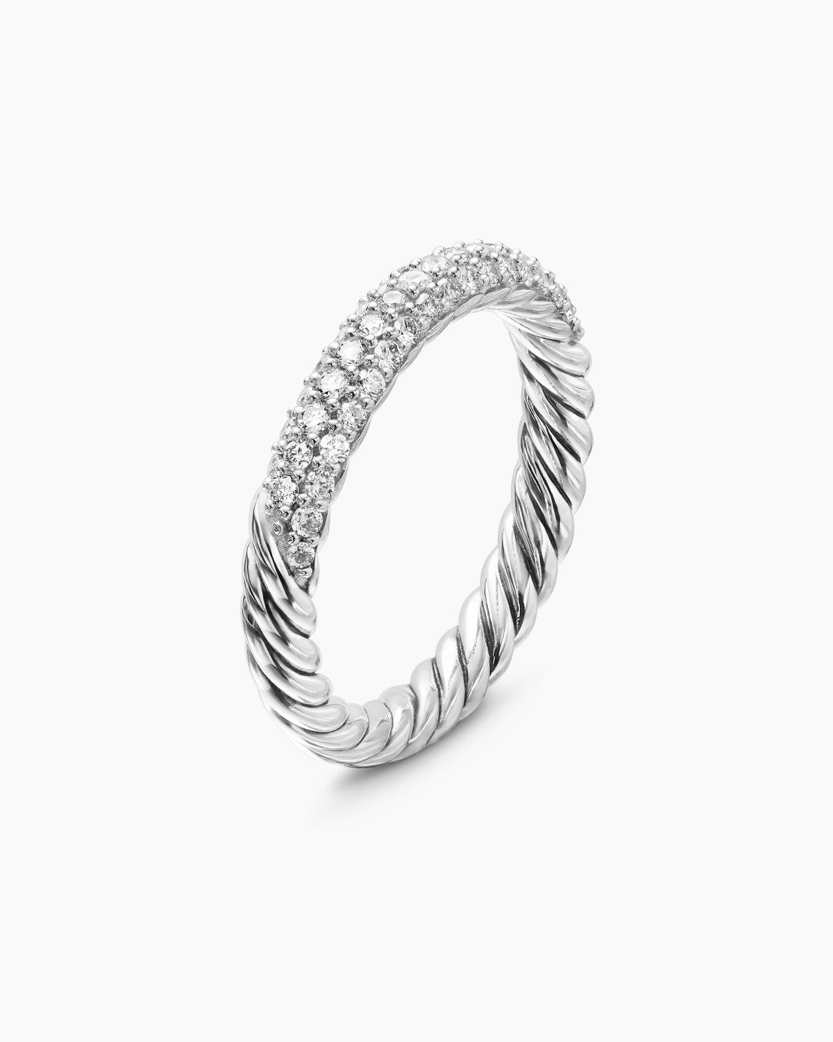 David Yurman Petite Pavé Stack Ring David Yurman Women’s