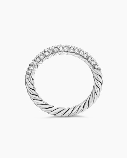 David Yurman Petite Pavé Stack Ring David Yurman Women’s