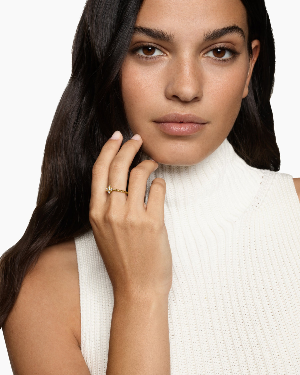 David Yurman Petite Modern Renaissance Pyramid Ring David Yurman Women’s