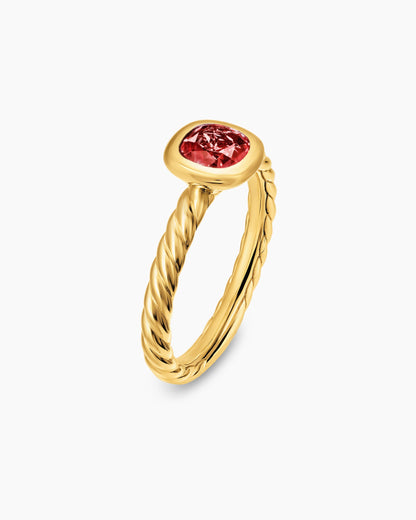 David Yurman DY Mercer Color Cable Ring in 18K Yellow Gold, 5.5mm David Yurman Women’s