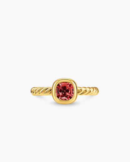 David Yurman DY Mercer Color Cable Ring in 18K Yellow Gold, 5.5mm David Yurman Women’s