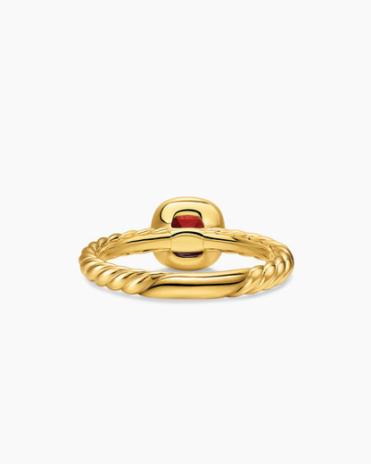 David Yurman DY Mercer Color Cable Ring in 18K Yellow Gold, 5.5mm David Yurman Women’s