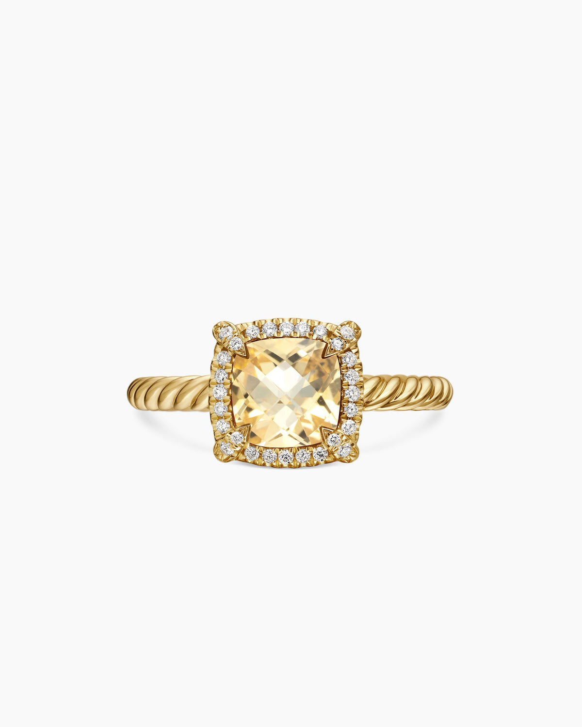 David Yurman Petite Chatelaine Pavé Bezel Ring David Yurman Women’s