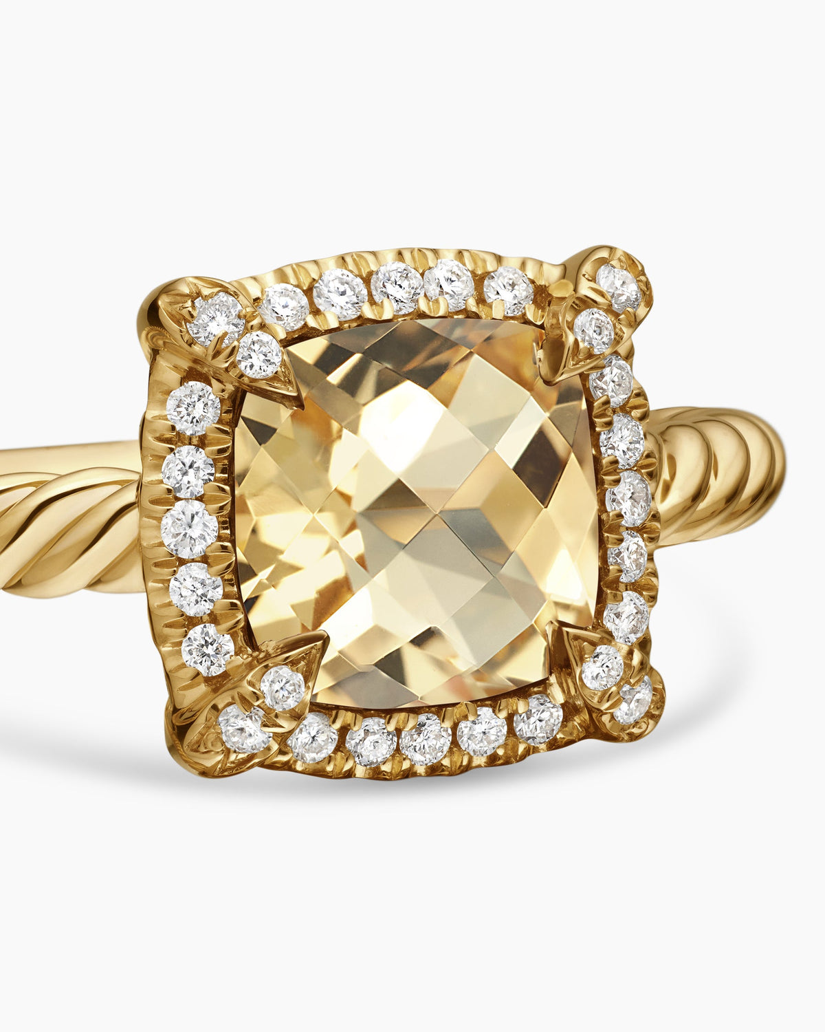 David Yurman Petite Chatelaine Pavé Bezel Ring David Yurman Women’s
