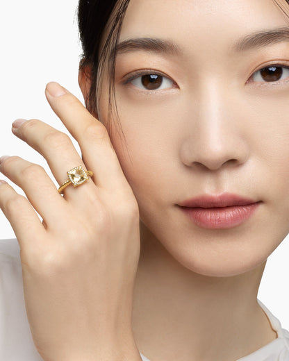 David Yurman Petite Chatelaine Pavé Bezel Ring David Yurman Women’s