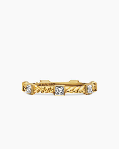 David Yurman Cable Collectibles Stations Stack Ring David Yurman Women’s
