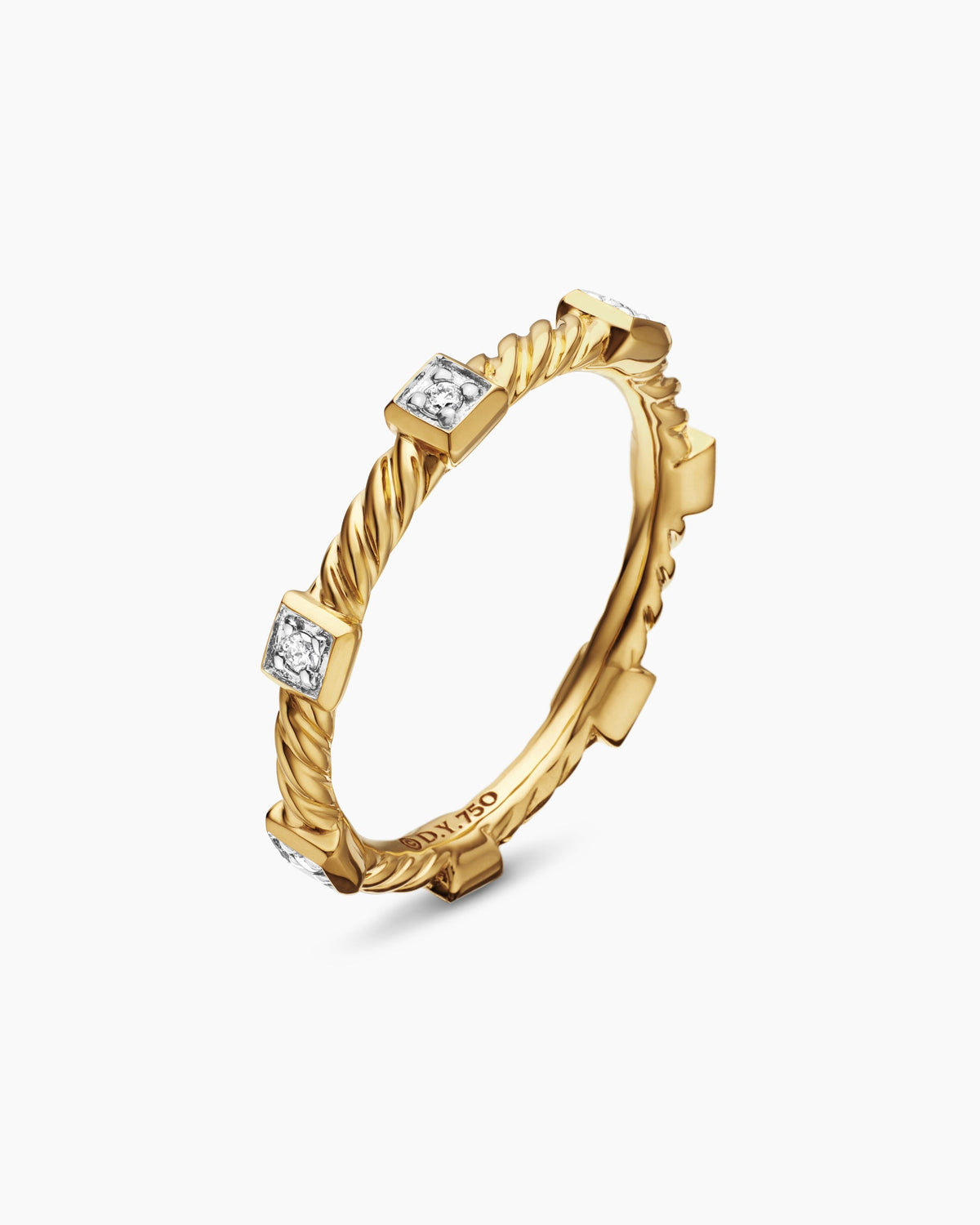 David Yurman Cable Collectibles Stations Stack Ring David Yurman Women’s