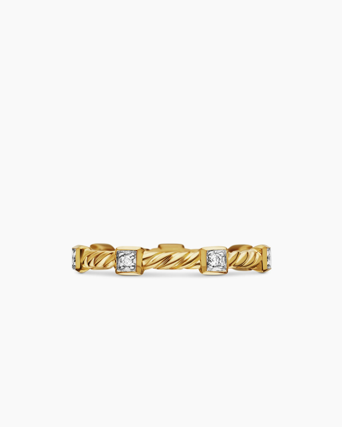 David Yurman Cable Collectibles Stations Stack Ring David Yurman Women’s