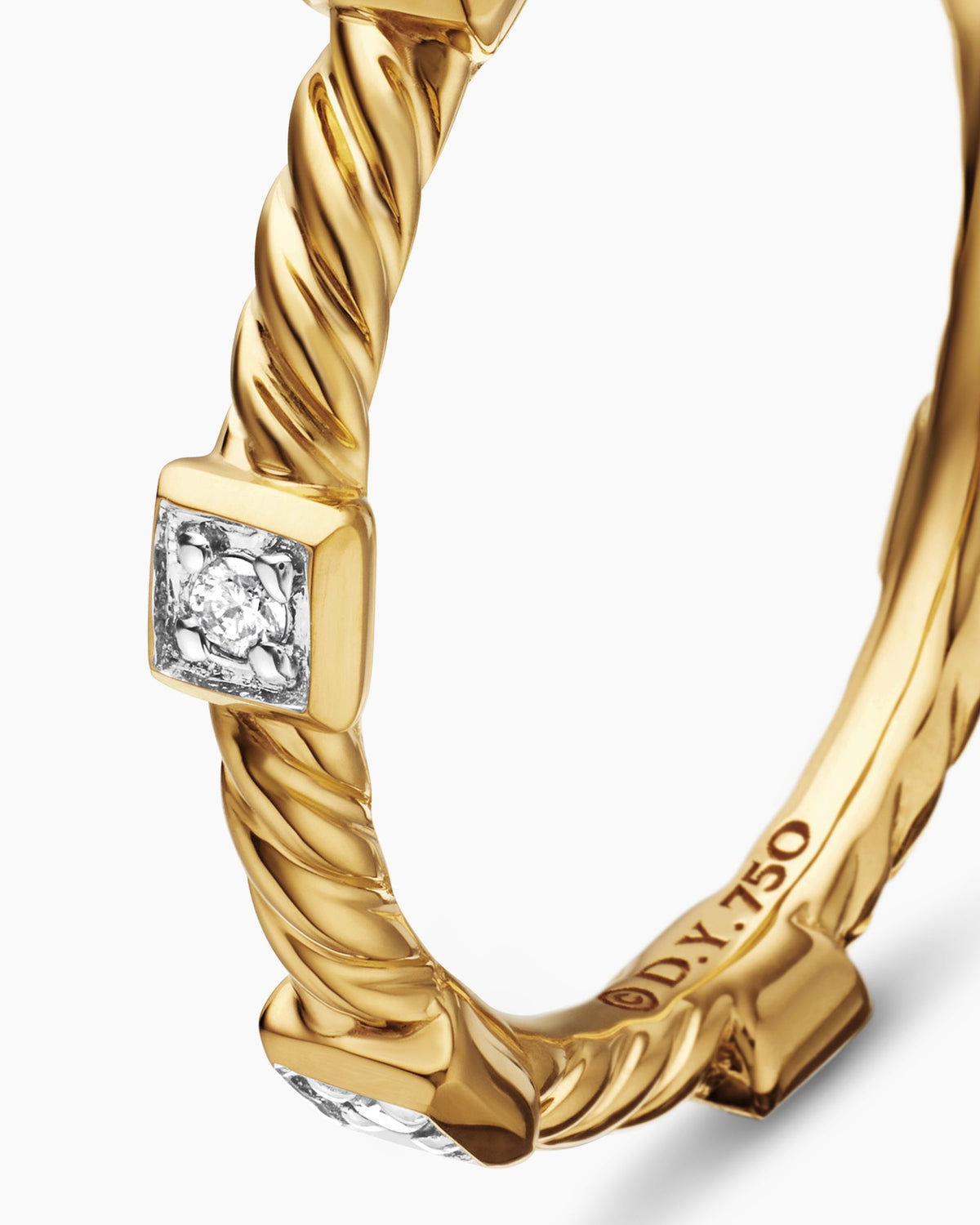David Yurman Cable Collectibles Stations Stack Ring David Yurman Women’s