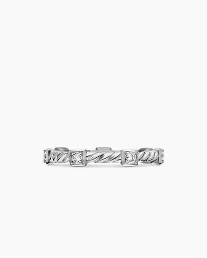 David Yurman Cable Collectibles Stations Stack Ring David Yurman Women’s