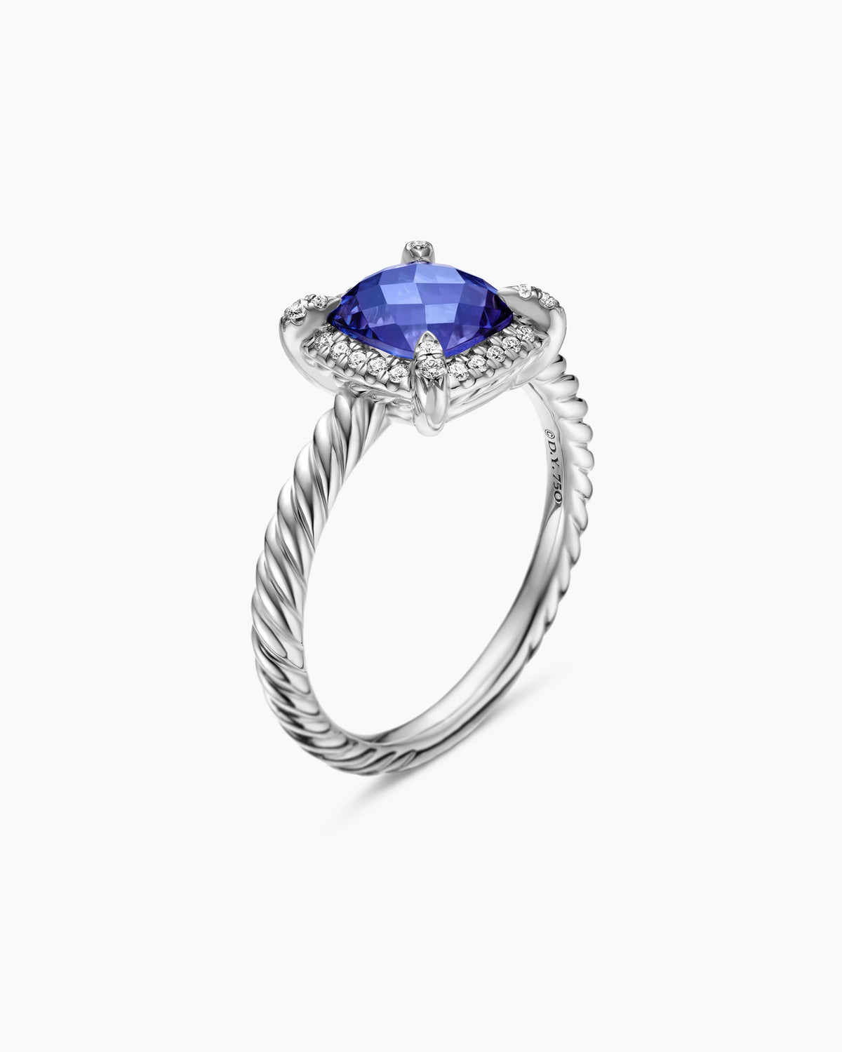 David Yurman Petite Chatelaine Pavé Bezel Ring David Yurman Women’s
