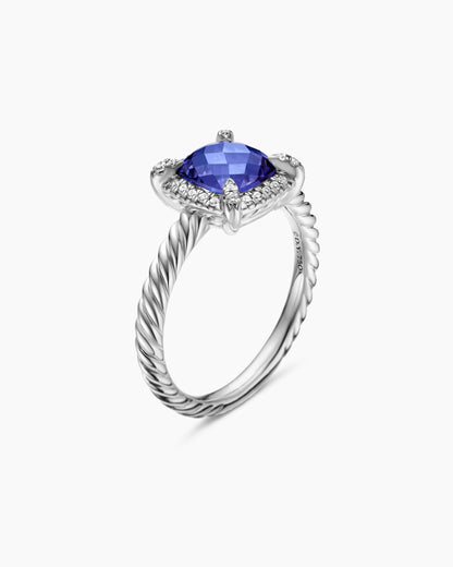 David Yurman Petite Chatelaine Pavé Bezel Ring David Yurman Women’s