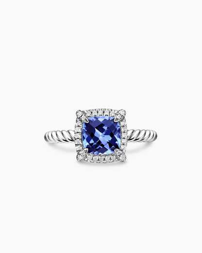 David Yurman Petite Chatelaine Pavé Bezel Ring David Yurman Women’s