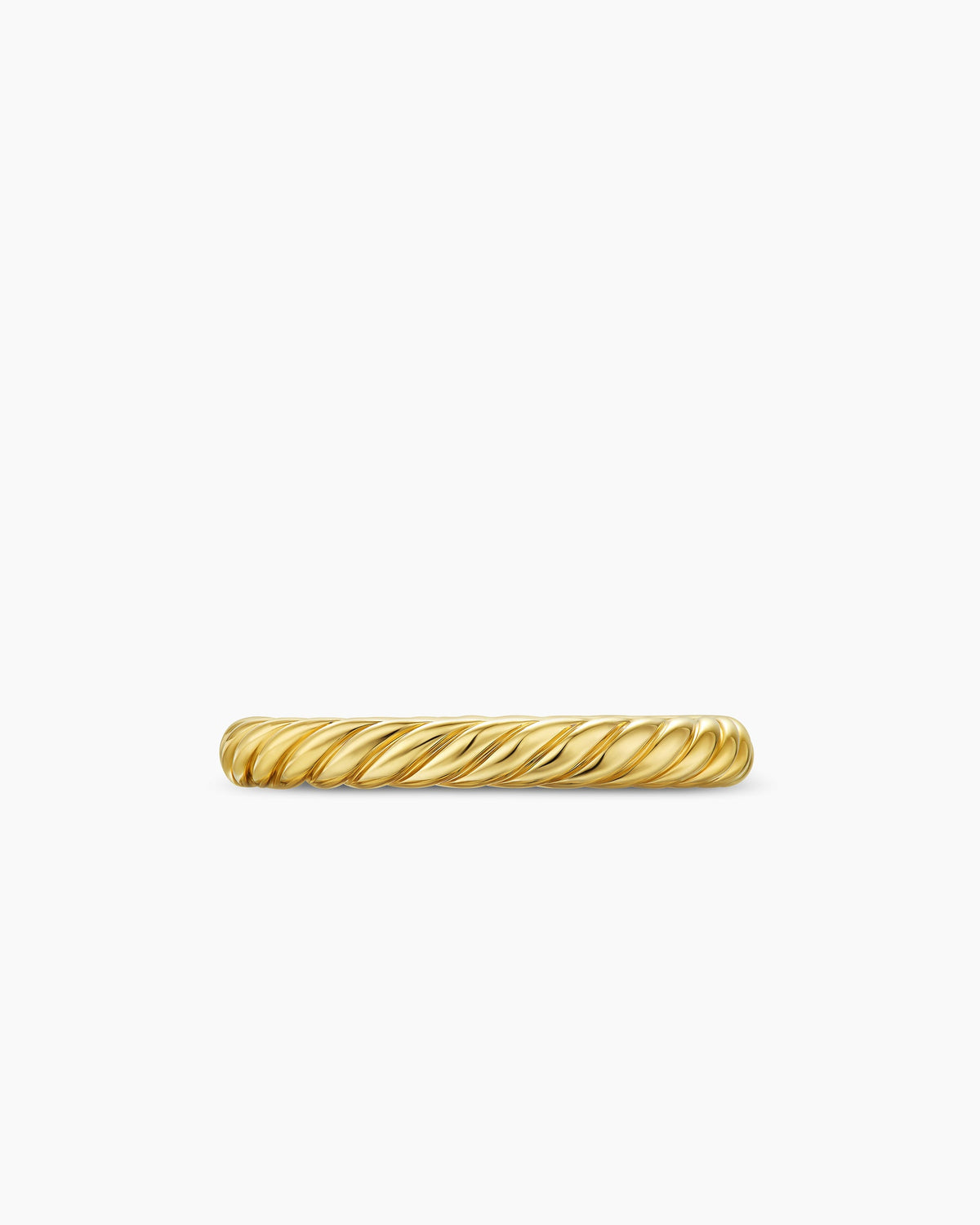David Yurman Cable Band Ring in 18K Yellow Gold, 2.8mm David Yurman Women’s
