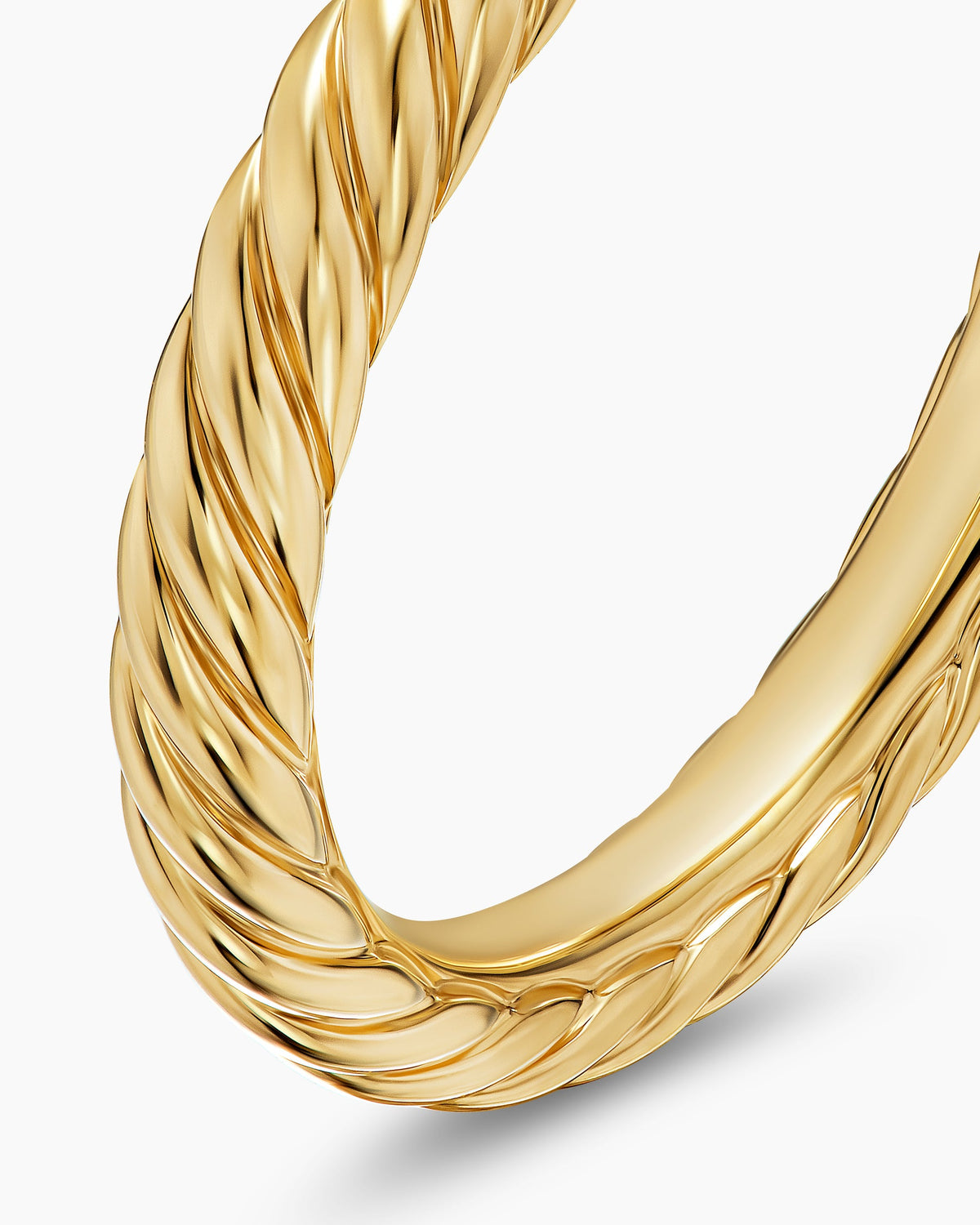 David Yurman Cable Band Ring in 18K Yellow Gold, 2.8mm David Yurman Women’s