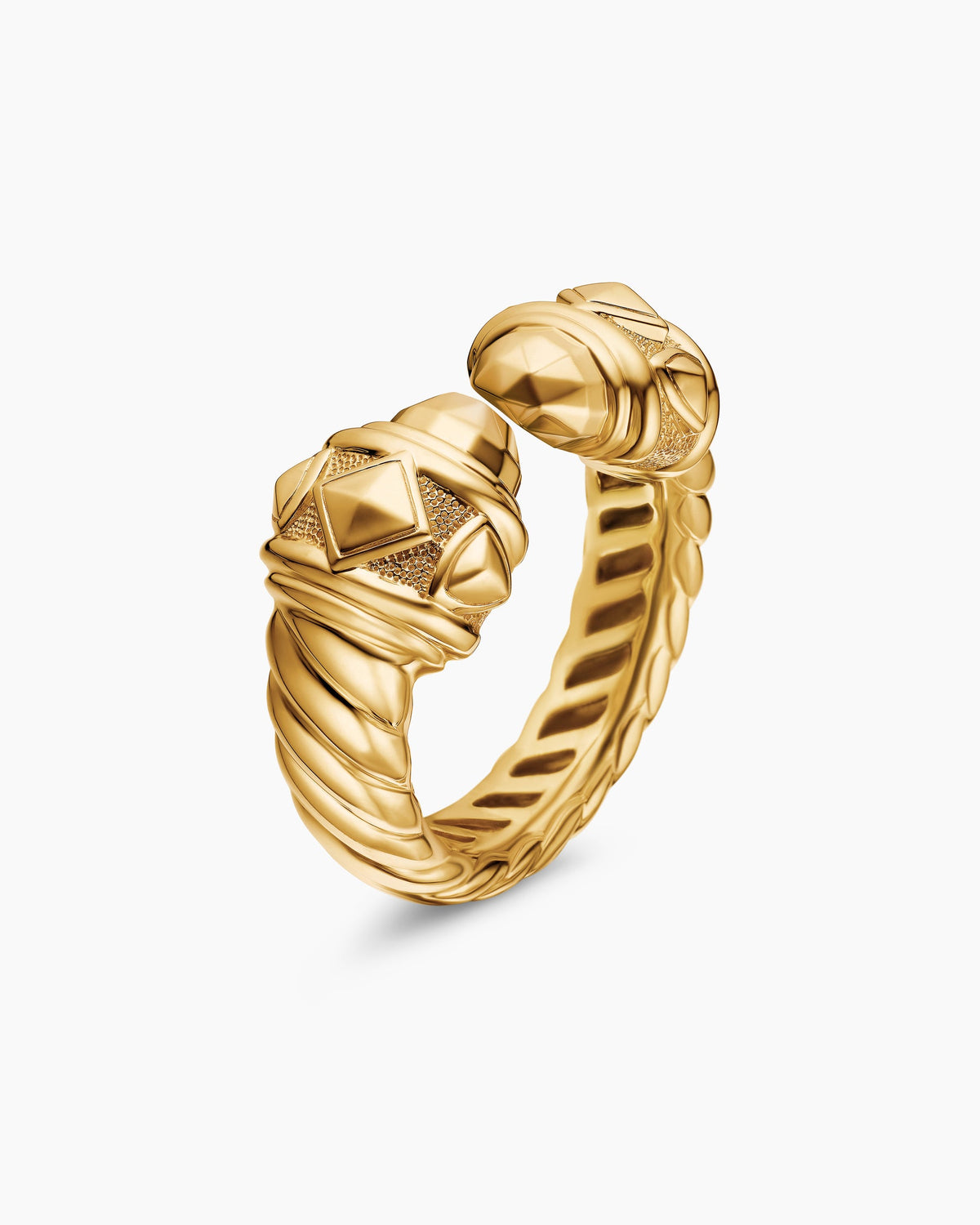 David Yurman Renaissance Ring in 18K Yellow Gold, 10mm David Yurman Women’s