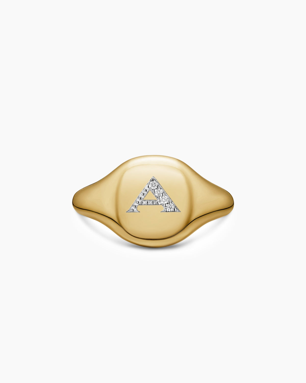 David Yurman DY Initial Pinky Ring David Yurman Women’s