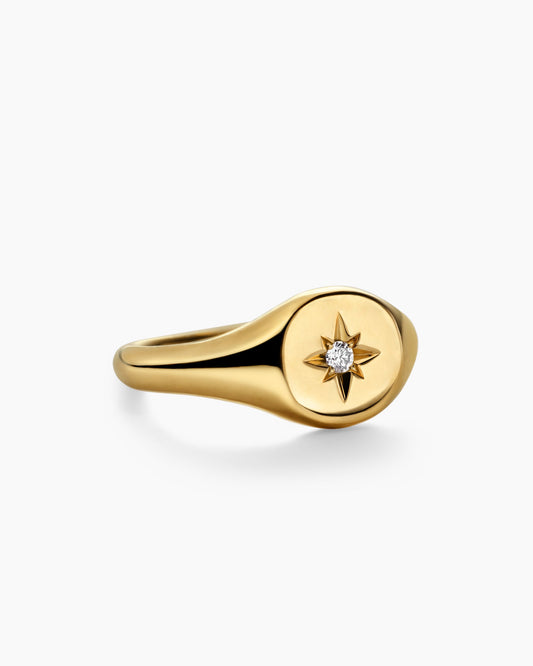 David Yurman Cable Collectibles Starset Pinky Ring David Yurman Women’s