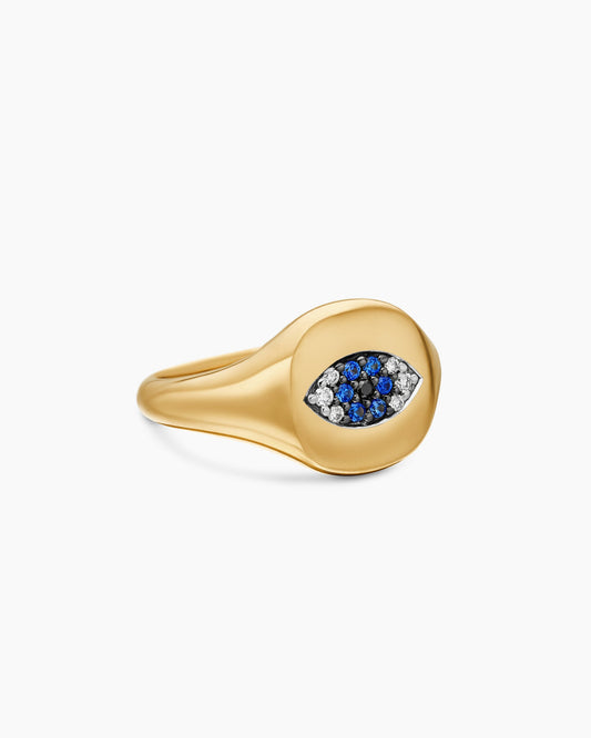 David Yurman Cable Collectibles Evil Eye Pinky Ring David Yurman Women’s
