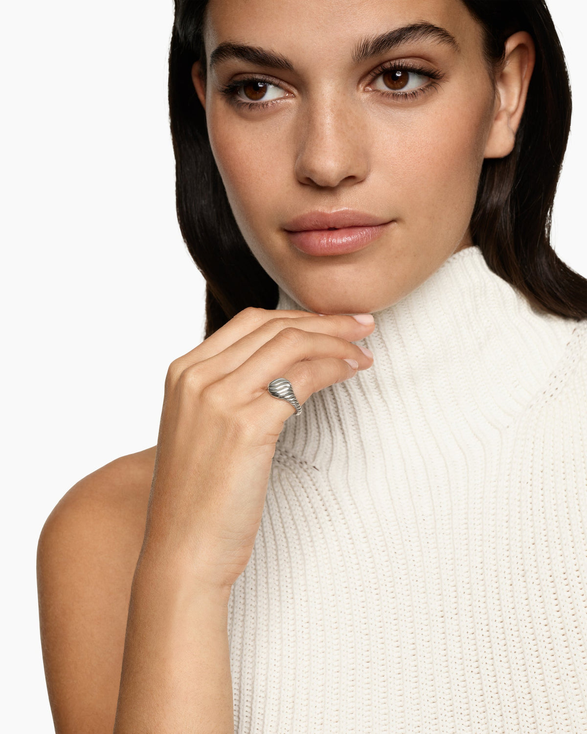 David Yurman Sculpted Cable Pinky Ring David Yurman Women’s