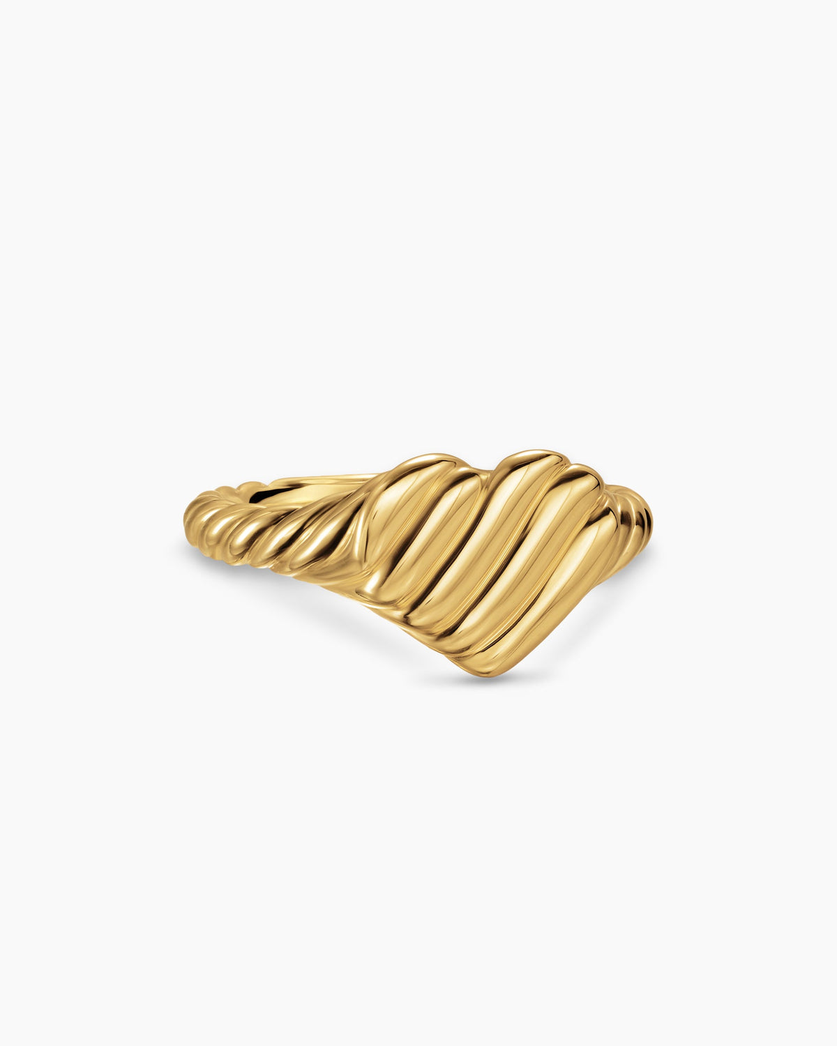 David Yurman Sculpted Cable Heart Pinky Ring David Yurman Women’s