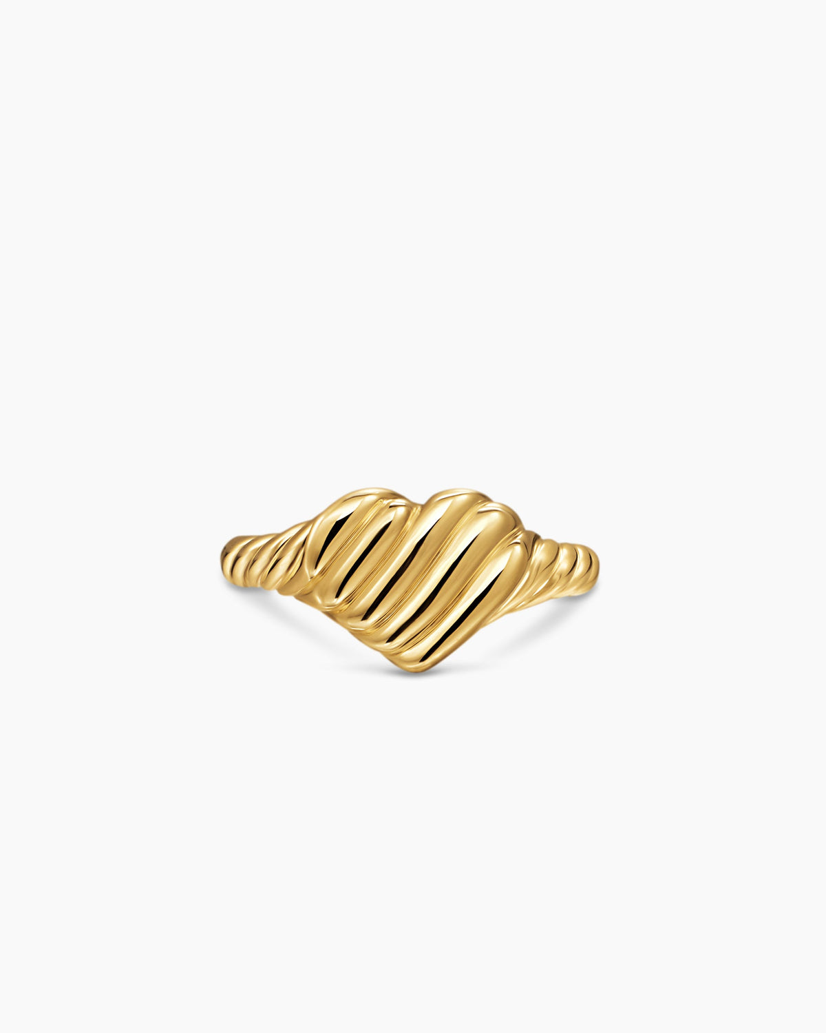 David Yurman Sculpted Cable Heart Pinky Ring David Yurman Women’s