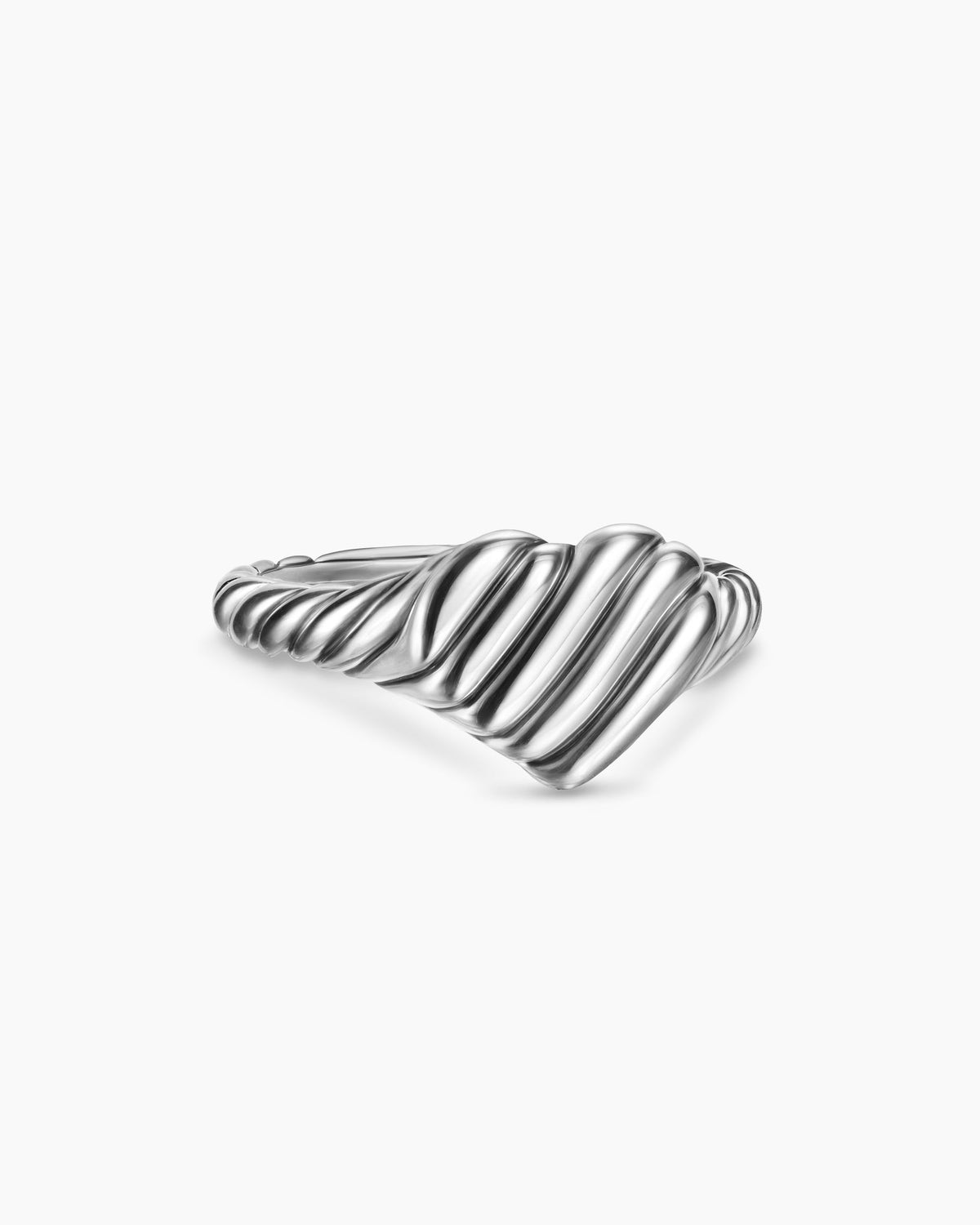 David Yurman Sculpted Cable Heart Pinky Ring David Yurman Women’s