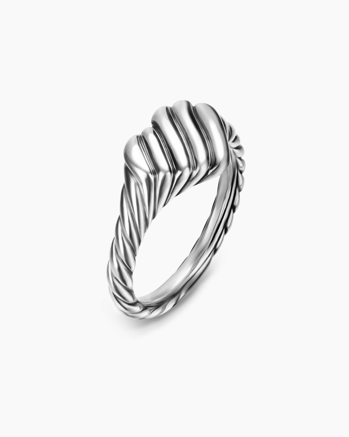 David Yurman Sculpted Cable Heart Pinky Ring David Yurman Women’s