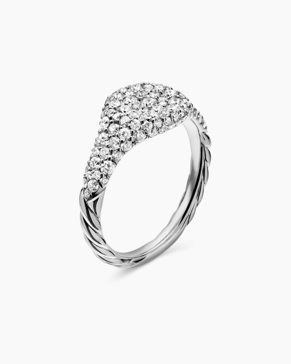 David Yurman Petite Pavé Pinky Ring David Yurman Women’s