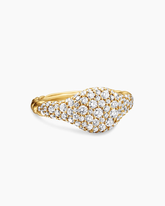 David Yurman Petite Pavé Pinky Ring David Yurman Women’s