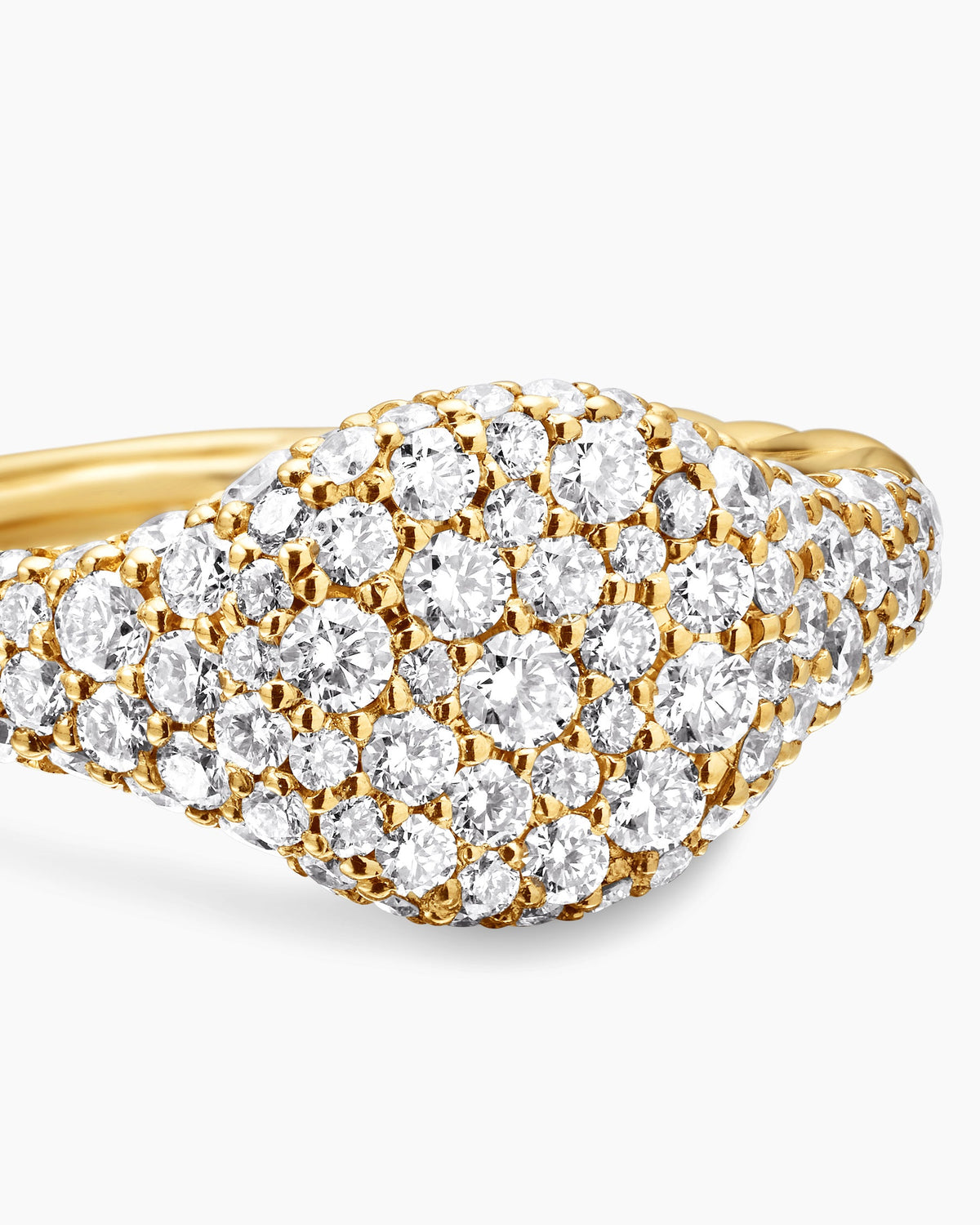 David Yurman Petite Pavé Pinky Ring David Yurman Women’s