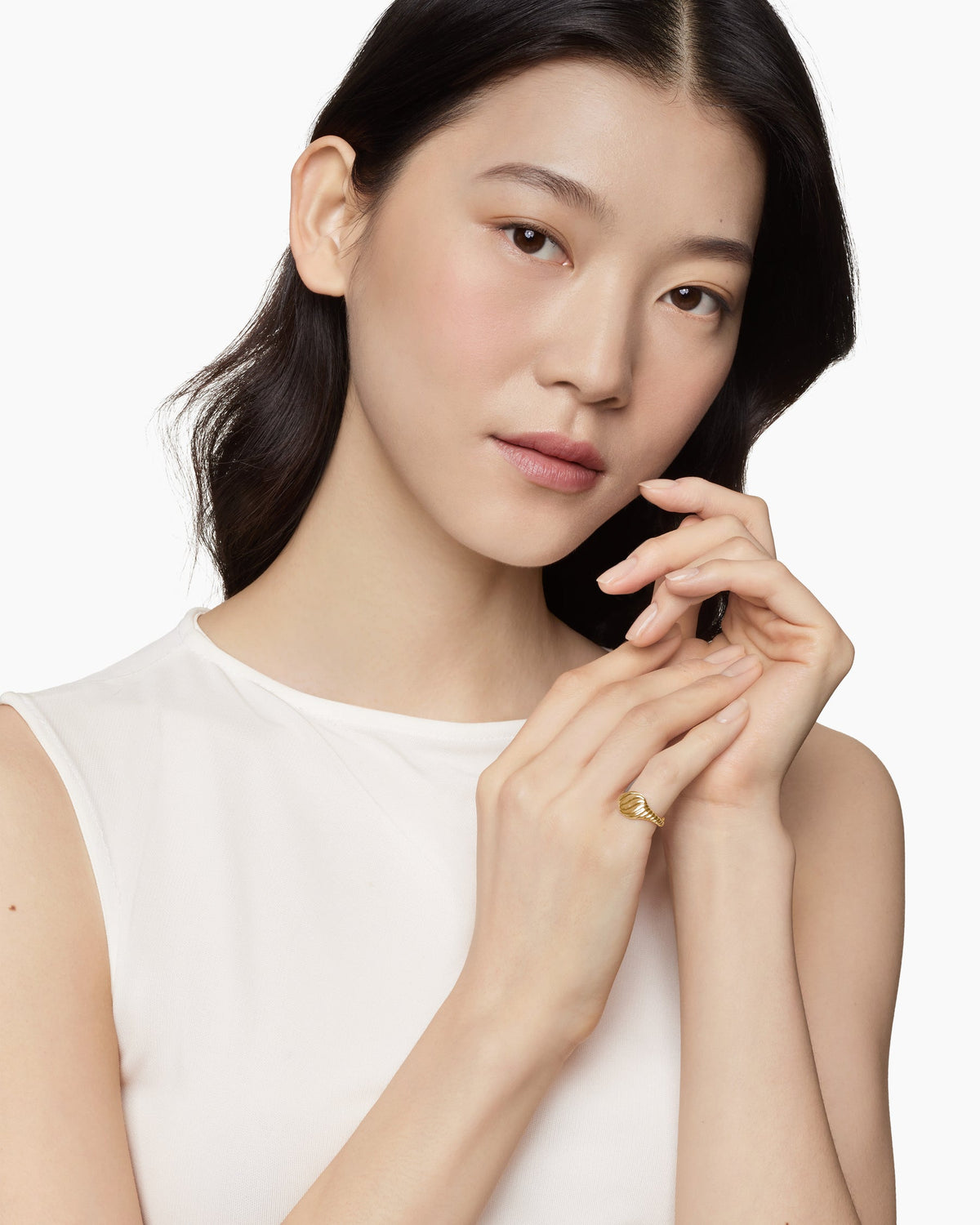 David Yurman Sculpted Cable Pinky Ring David Yurman Women’s