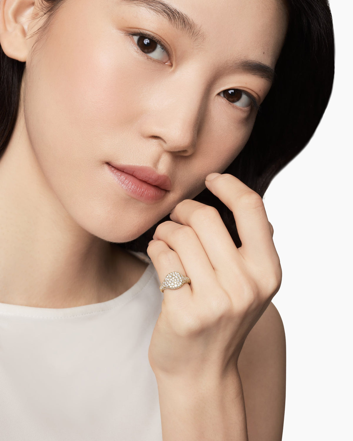 David Yurman Pavé Pinky Ring David Yurman Women’s
