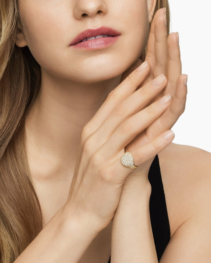 David Yurman Pavé Pinky Ring David Yurman Women’s