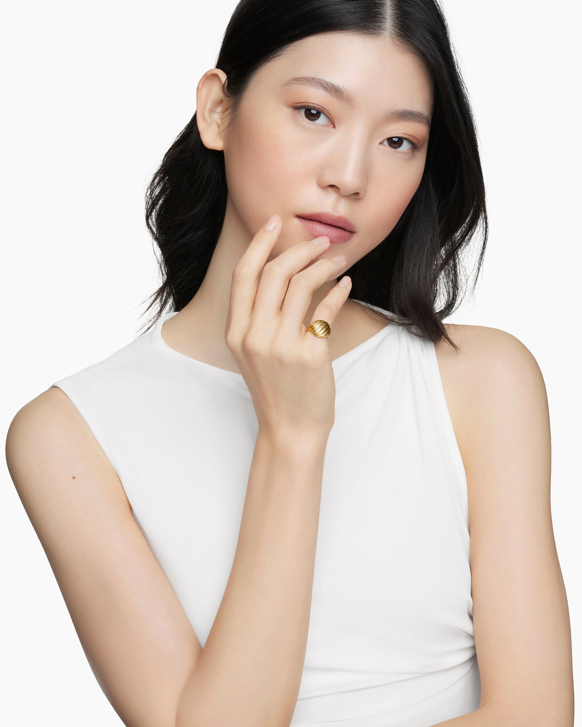 David Yurman Sculpted Cable Pinky Ring David Yurman Women’s