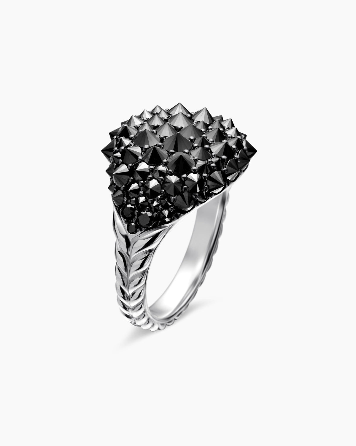David Yurman Reverse Set Pavé Pinky Ring David Yurman Women’s