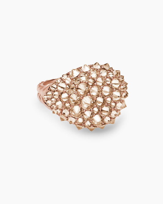 David Yurman Reverse Set Pavé Pinky Ring David Yurman Women’s