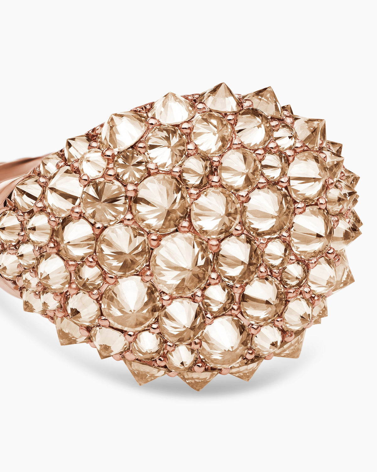 David Yurman Reverse Set Pavé Pinky Ring David Yurman Women’s