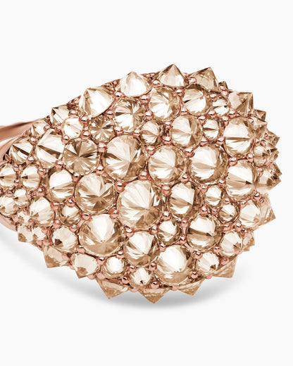 David Yurman Reverse Set Pavé Pinky Ring David Yurman Women’s