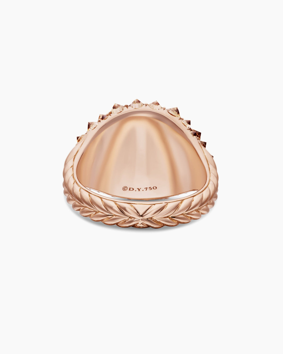 David Yurman Reverse Set Pavé Pinky Ring David Yurman Women’s