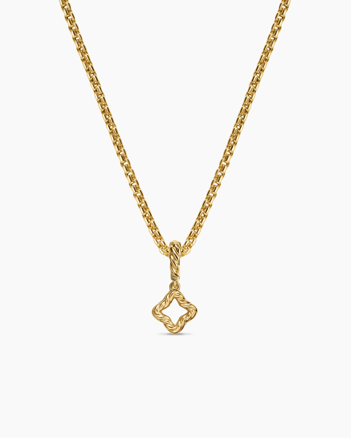 David Yurman Micro Pavé Quatrefoil Amulet David Yurman Women’s