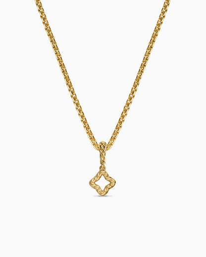 David Yurman Micro Pavé Quatrefoil Amulet David Yurman Women’s
