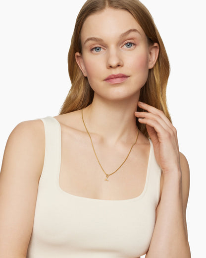 David Yurman Pavé Initial Pendant David Yurman Women’s