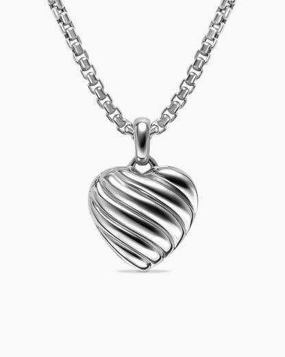 David Yurman Sculpted Cable Heart Locket David Yurman Women’s