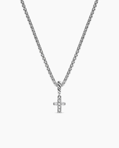 David Yurman Micro Pavé Cross Amulet David Yurman Women’s