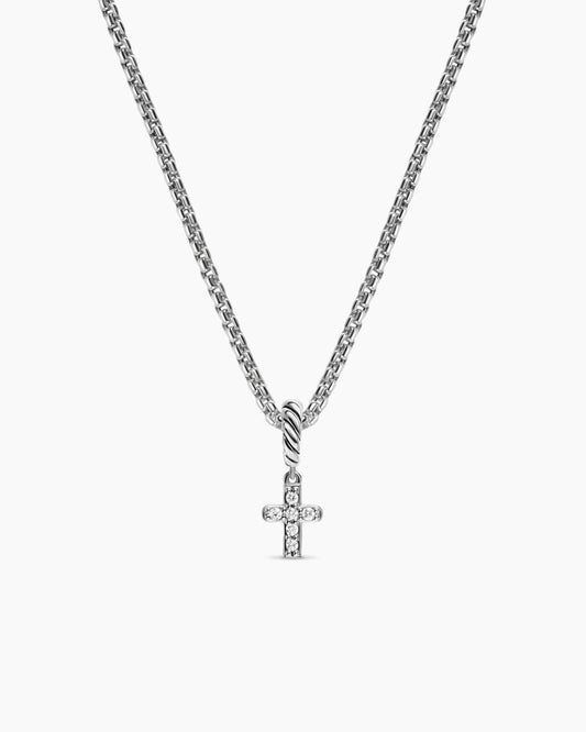 David Yurman Micro Pavé Cross Amulet David Yurman Women’s