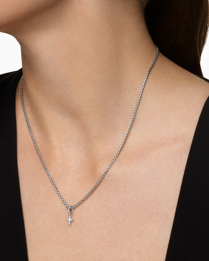 David Yurman Micro Pavé Cross Amulet David Yurman Women’s